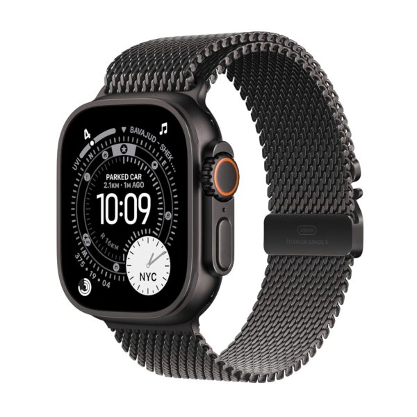 Apple Watch Ultra 3 GPS + Cellular 49mm Black Titanium Case